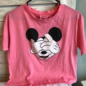 Never Worn! Mickey Mouse Face T-shirt.